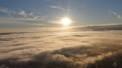 İstanbul'a çöken sis kartpostallık görüntüler oluşturdu