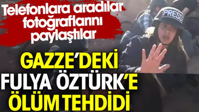 Gazze’deki Fulya Öztürk’e ölüm tehdidi. Telefonlara aradılar fotoğraflarını paylaştılar