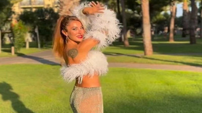 Merve Oflaz şeffaf kıyafetiyle dans etti. Gelen yorumlara ateş püskürdü