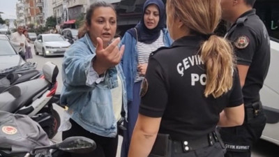 Motosikletli kadın polisi çileden çıkardı. Hem suçlu hem güçlü