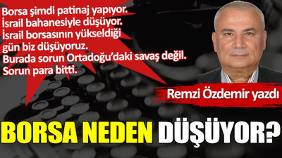 Borsa Neden Düşüyor? 21-10-2023