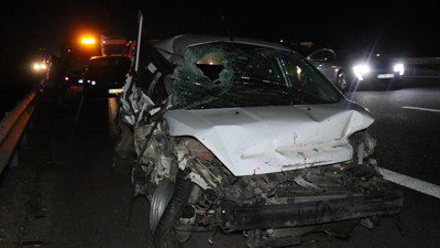 Anadolu Otoyolu’nda 14 araçlık zincirleme kaza: 3 yaralı