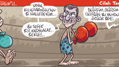 Karikatürlerin kralı geldi. Emre Ulaş'tan muhteşem hiciv