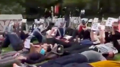 Harvardlı öğrencilerden Filistin'e destek