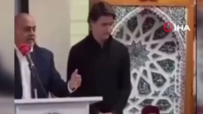 İsrail’e destek açıklayan Trudeau'ya camide tepki: Ateşkes çağrısı için daha kaç çocuğun ölmesi gerek