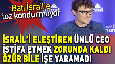 İsrail’i eleştirdi işinden oldu, “özür” işe yaramadı