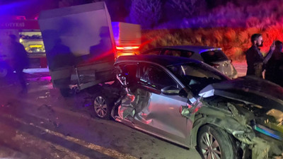 Osmaniye’de otoyolda zincirleme trafik kazası