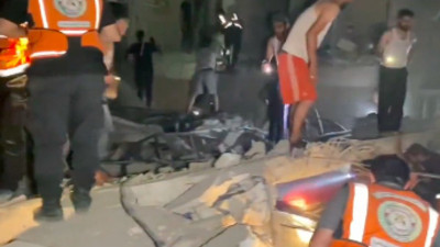 İsrail, çoğunluğu kadın ve çocuk olan Cibaliye kampını vurdu