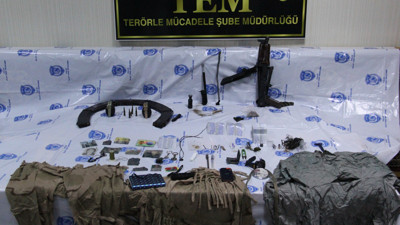 Eylem hazırlığındaki terörist mühimmatıyla yakalandı