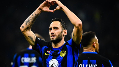 Inter'i Hakan Çalhanoğlu kurtardı