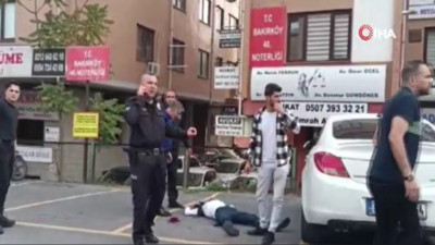 Bakırköy Adliyesi önünde kavga