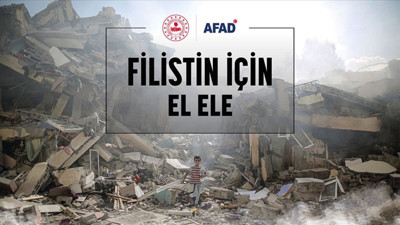 AFAD'dan Filistin için yardım kampanyası