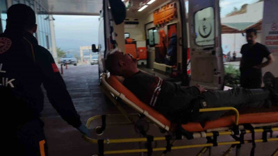 Lastikçi dükkanında bıçaklı ve jantlı kavga