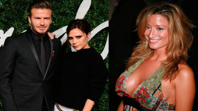 Yok artık! Beckham'ı karısı ve sevgilisi başka bir kadınla bastı