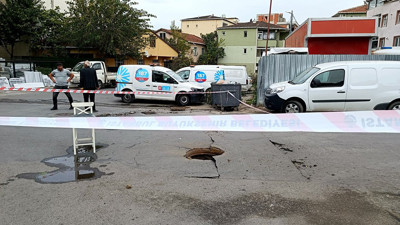 Ümraniye’de yer altında büyük patlama