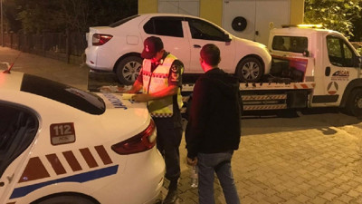 Korsan taksiciye 20 bin lira ceza