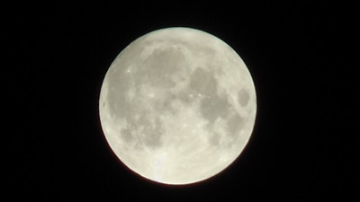 Kanlı ay tutulması Van'da nasıl görüldü