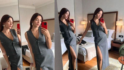 Aybüke Pusat'ın cesur pozları sosyal medyayı salladı! 'Güzelliğin şaka mı?'