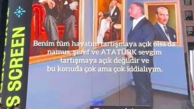 Sedat Peker Times Meydanı'nda Cumhuriyet'in 100. yılını kutladı