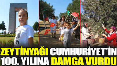 Zeytinyağı Cumhuriyet'in 100. Yılına damga vurdu