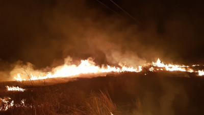 Çorum'da 6 ayrı noktada yangın