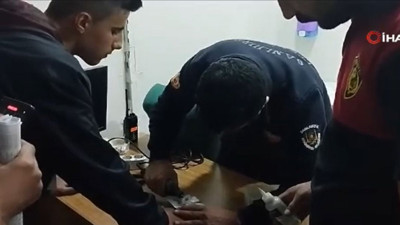 Hastanede derdini anlattı imdadına itfaiye yetişti