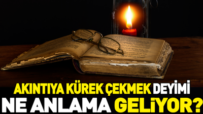 Akıntıya kürek çekmek deyiminin anlamı nedir?