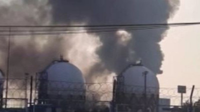 Kocaeli'de fabrikada yangını