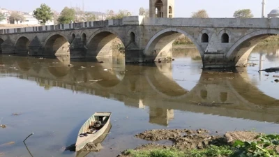 Meriç ve Tunca’da dip seviye görüldü