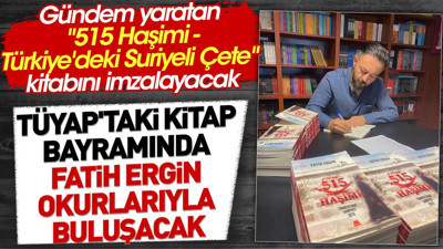 TÜYAP'taki kitap bayramında Fatih Ergin okurlarıyla buluşacak