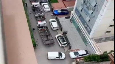 Dilan Polat ve Engin Polat'a ait ultra lüks araçlar çekicilerle Emniyet'e götürüldü