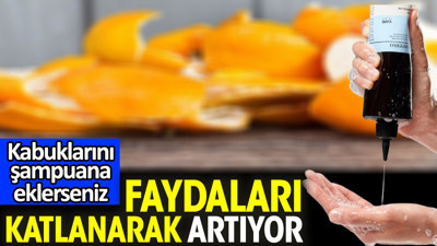 Kabuklarını şampuana eklerseniz faydaları katlanarak artıyor