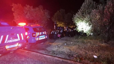 Çanakkale'de taksilerde 37 düzensiz göçmen yakalandı