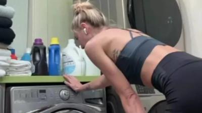 Şeyma Subaşı ilk defa çamaşır makinesi kullandı. Sosyal medyanın diline düştü