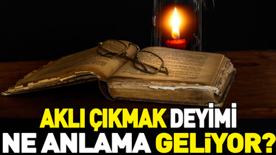 Aklı çıkmak deyiminin anlamı nedir?