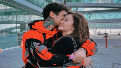 Danla Bilic ile Çakal sarmaş dolaş poz verdi. Ayrıldıkları konuşuluyordu