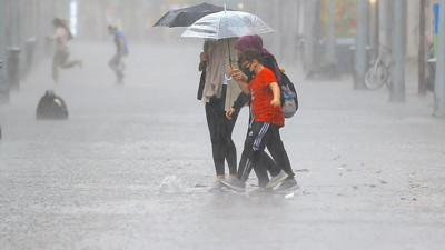 Meteoroloji uyardı, 7 ilçe için kuvvetli yağmur uyarısı