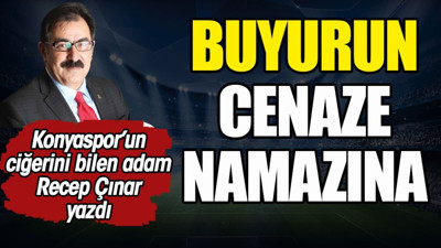 Buyurun cenaze namazına. Konyaspor Karagümrük maçını Recep Çınar yazdı