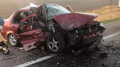 Sivas’ta kaza: 1 ölü, 4 yaralı