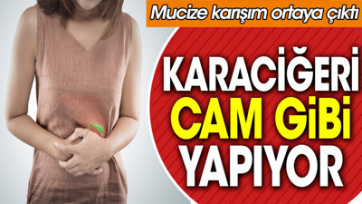 Karaciğeri cam gibi yapıyor. Mucize karışım ortaya çıktı