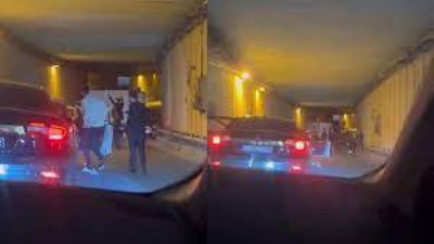 Yolu kapatıp eğlenen 2 sürücüye ceza yağdı