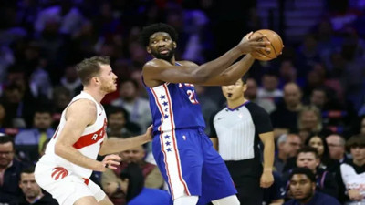 Embiid tek çeyrekte 29 sayı attı