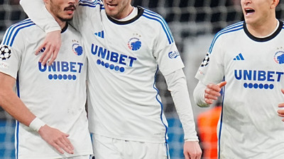 Gol düellosunda kazanan Kopenhag. Manchester United'ı evinde yıktı.