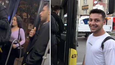 Yolculara otobüs binişi ısmarladığı iddia edilmişti. Gerçek bambaşka çıktı