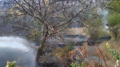 Çankırı’da arazi yangını (09 Kasım 2023)