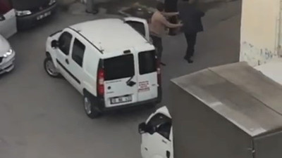 Magandalar caddeyi ringe çevirdi