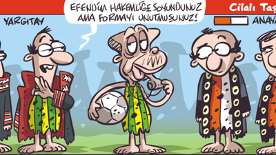 Emre Ulaş’tan ‘taraf değil hakem’ karikatürü