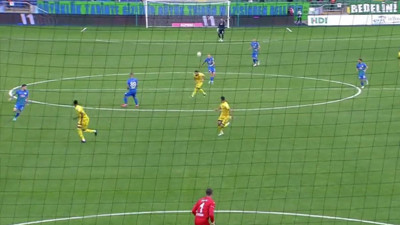 Süper Lig'de inanılmaz gol. Gözlerinize inanamayacaksınız