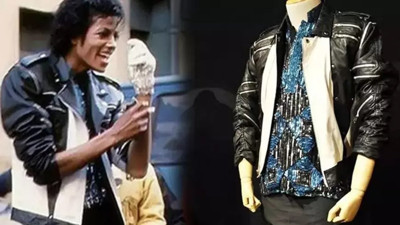 Michael Jackson'un deri ceketi binlerce dolara satıldı
