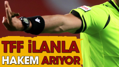 TFF hakemler için ilan verdi. 700 bin kişinin gördüğü paylaşımı yorumlara kapattı
